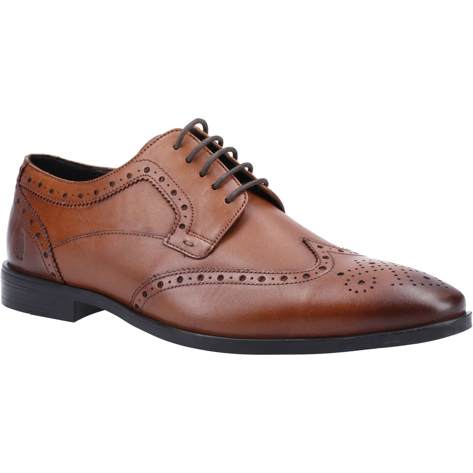 Hush Puppies School Formal Lace Up Shoe For Men (Elliot Brogue) in 2 Colours, 6-12