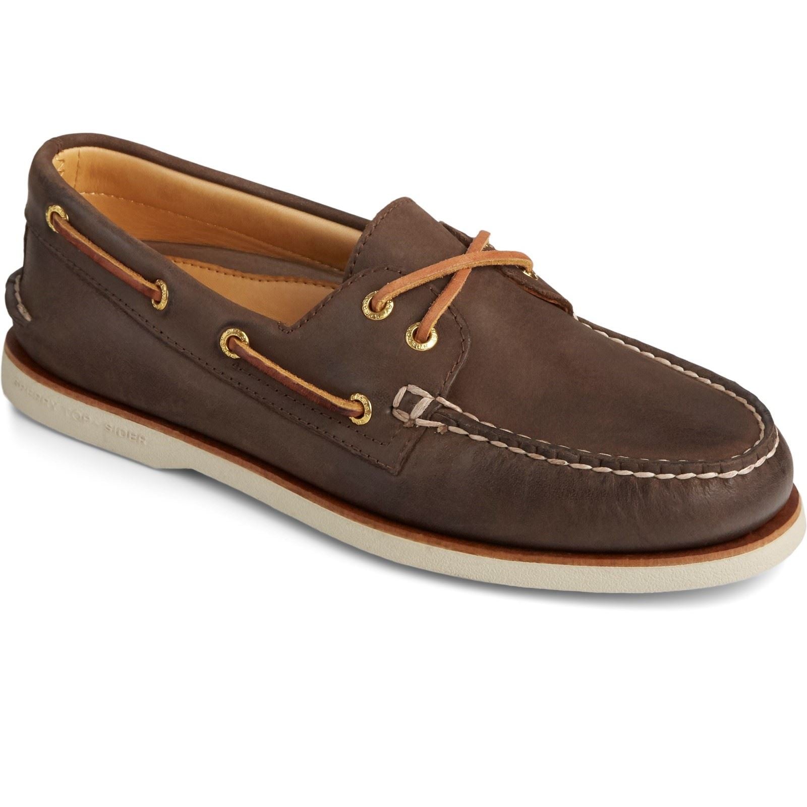 Sperry Men Classic Lace Shoes - Gold Cup Authentic Original Boat Shoe - 2 Colours, 6-13