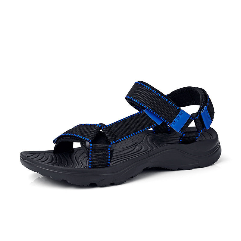 European Station Ribbon Sandals Men's Magic