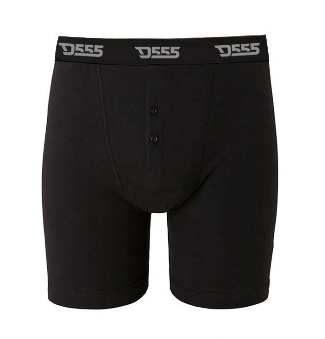 D555 Men's Plus Size Premium Cotton Jersey 3 Pack Boxer Shorts (901000) Size 2XL-8XL,