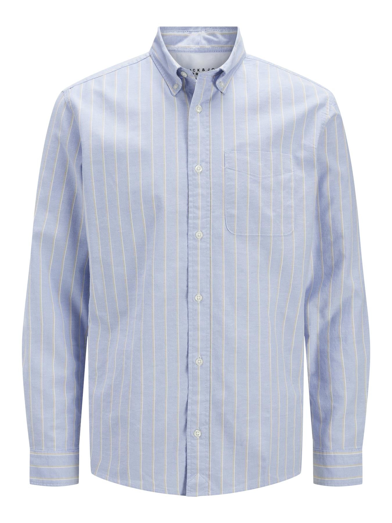 Jack & Jones Oxford Shirt With Long Sleeves For Men (JPRBLUBROOK) in 8 Colours, L-XL