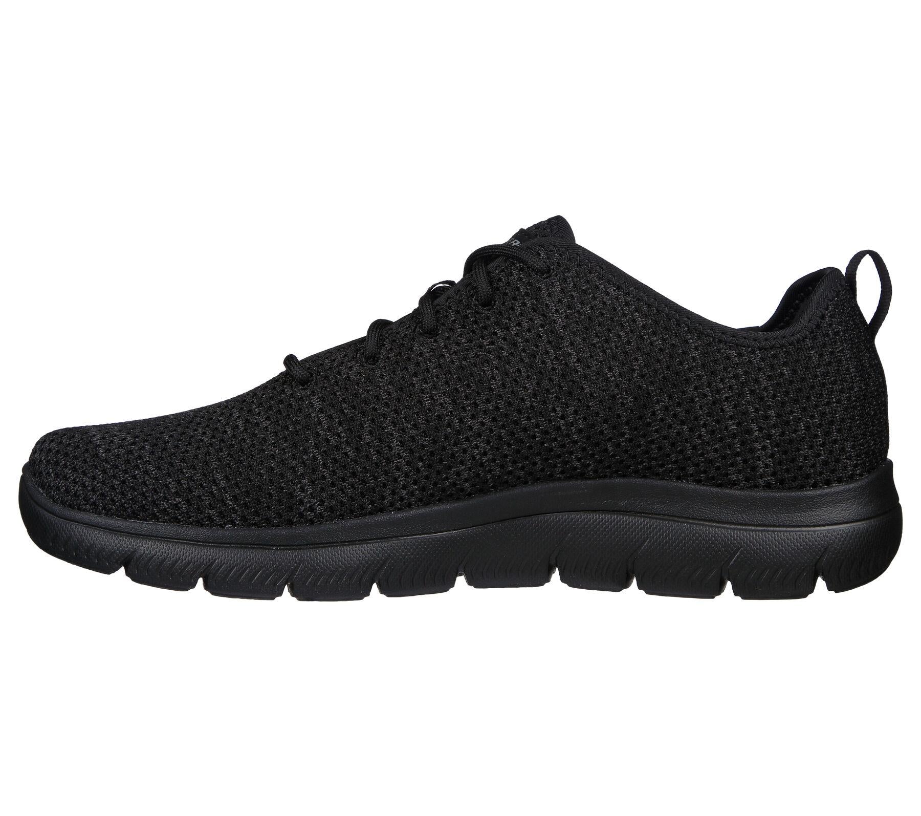 Skechers Men's Summits Doharis Shoes in Black, Sizes 8 to 13 Black