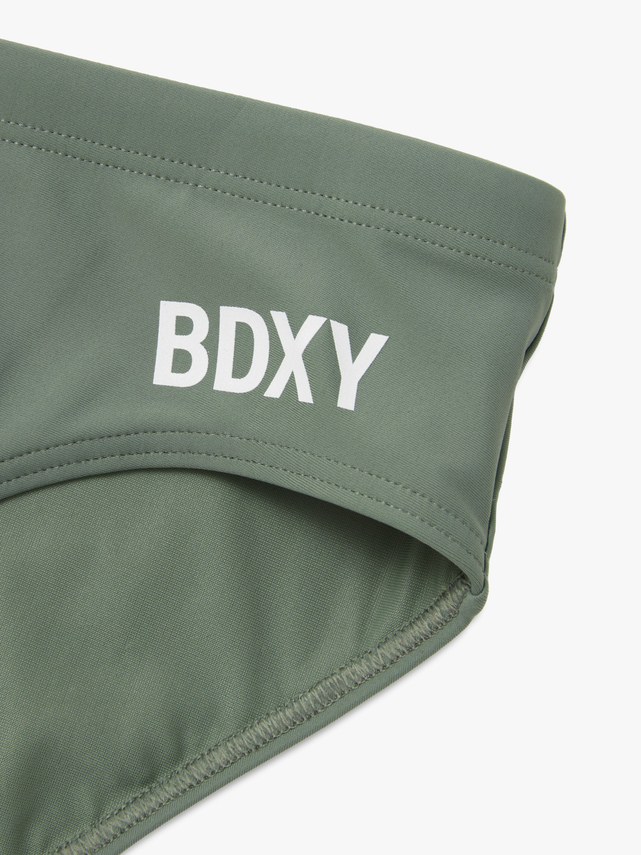 The Atmos Swimbrief | Army Green