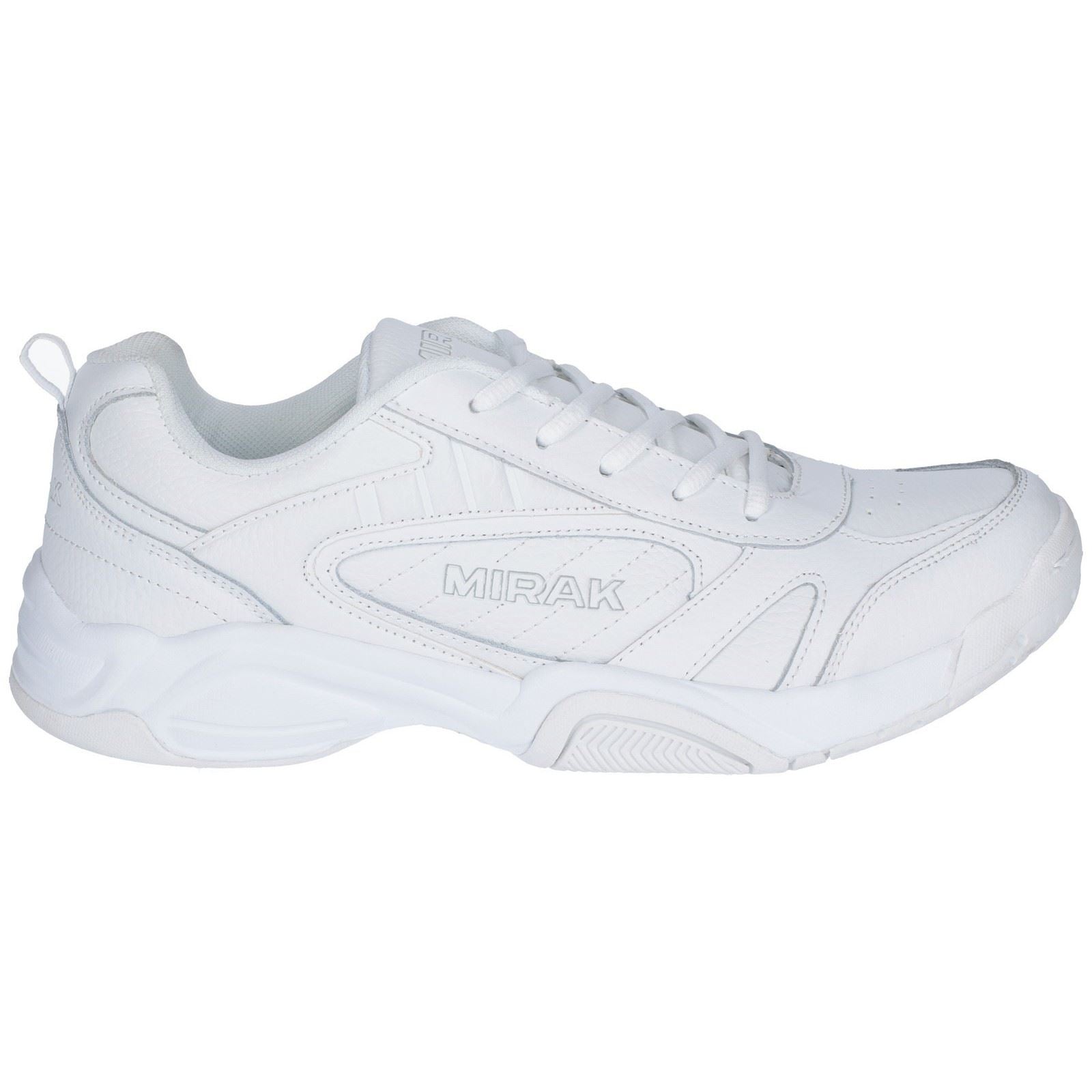 Mirak Boys Trainer - Contender Lace in White, 7-12