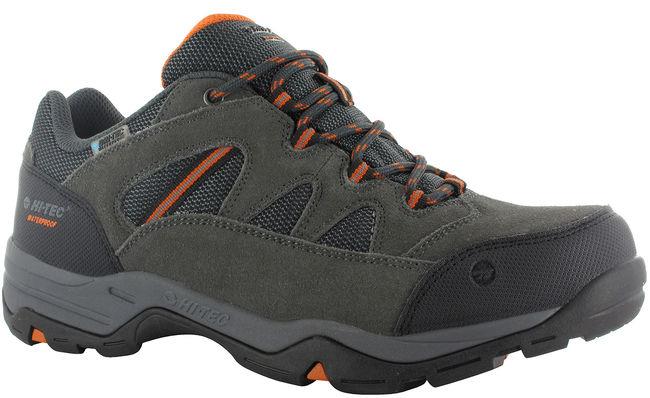 Hi Tec Bandera II Water Proof Mens Shoes in Charcoal/Graphite/Burnt Orange