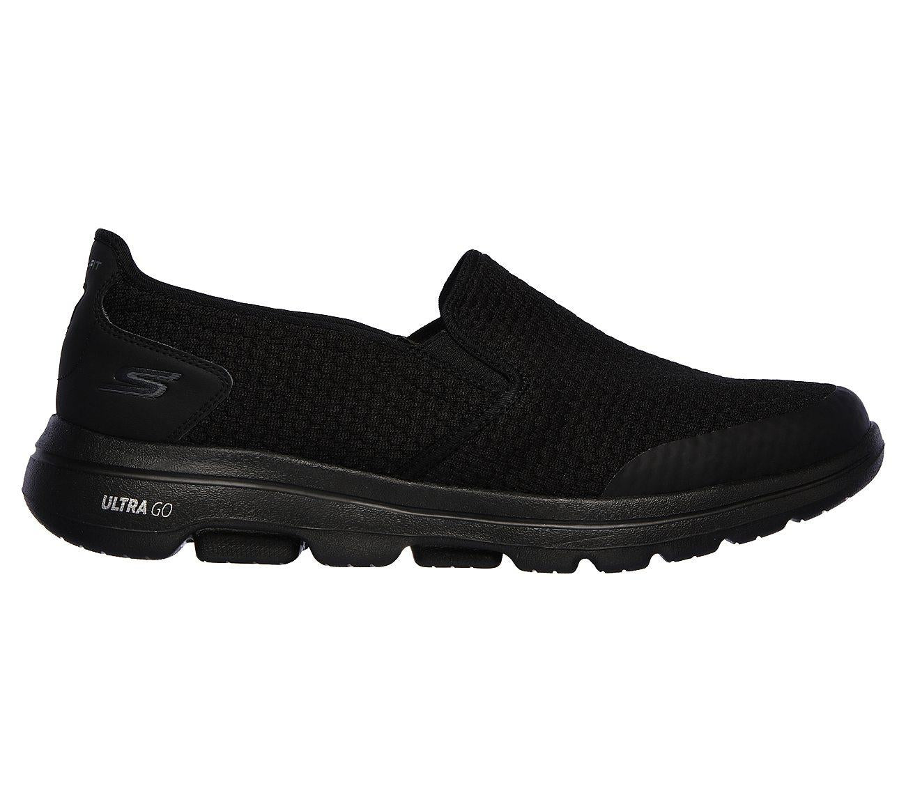 SKECHERS Men's GOwalk 5 Apprize ULTRA GO Max Running/Walking Shoes in Black