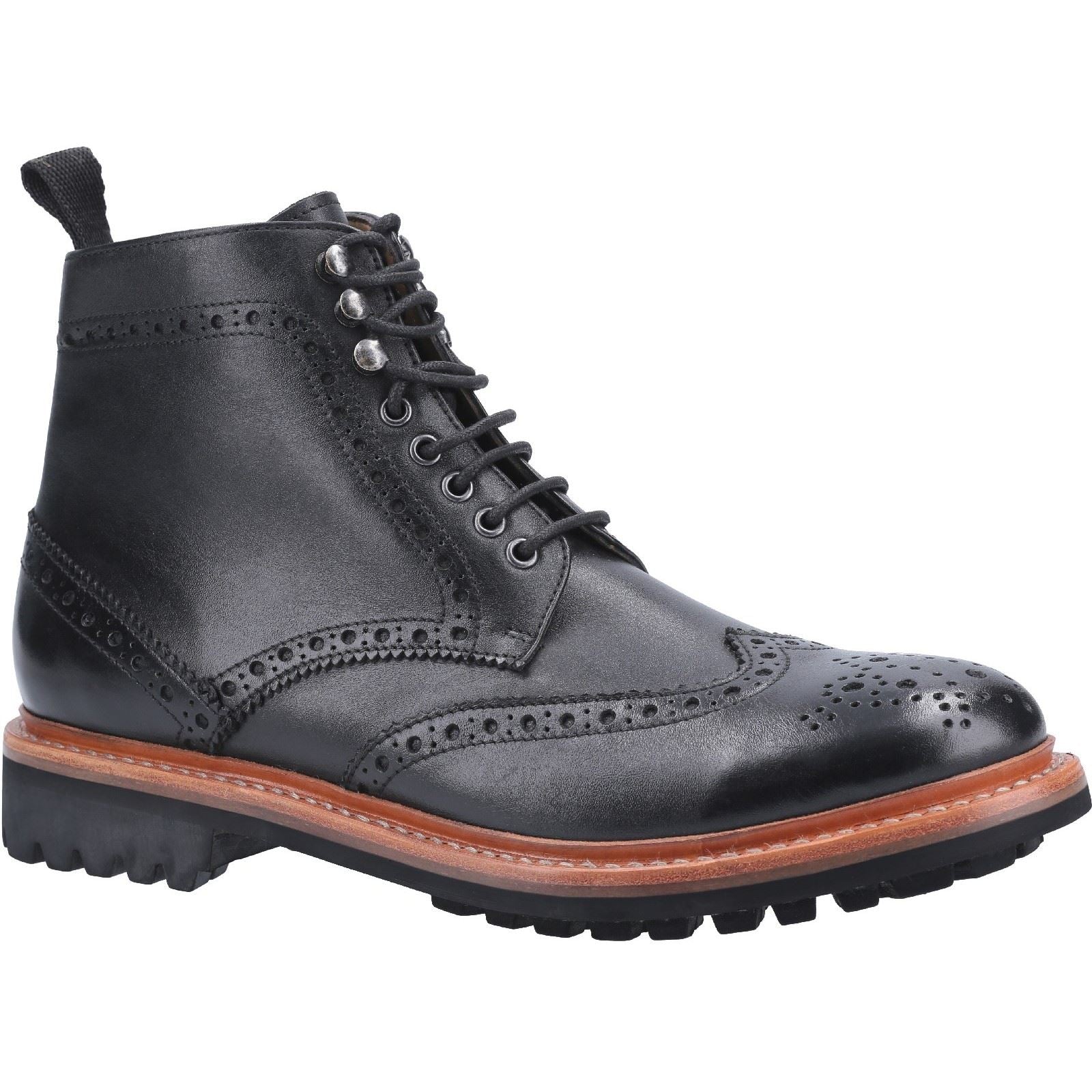 Cotswold Men Boots - Rissington Commando Goodyear Welt in 2 Colours, 7-12