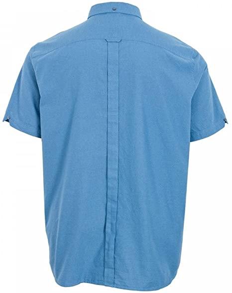 Ben Sherman Mens Big Size Short Sleeve Organic Cotton Oxford Shirt (65095) 2XL-5XL, 4 Colours