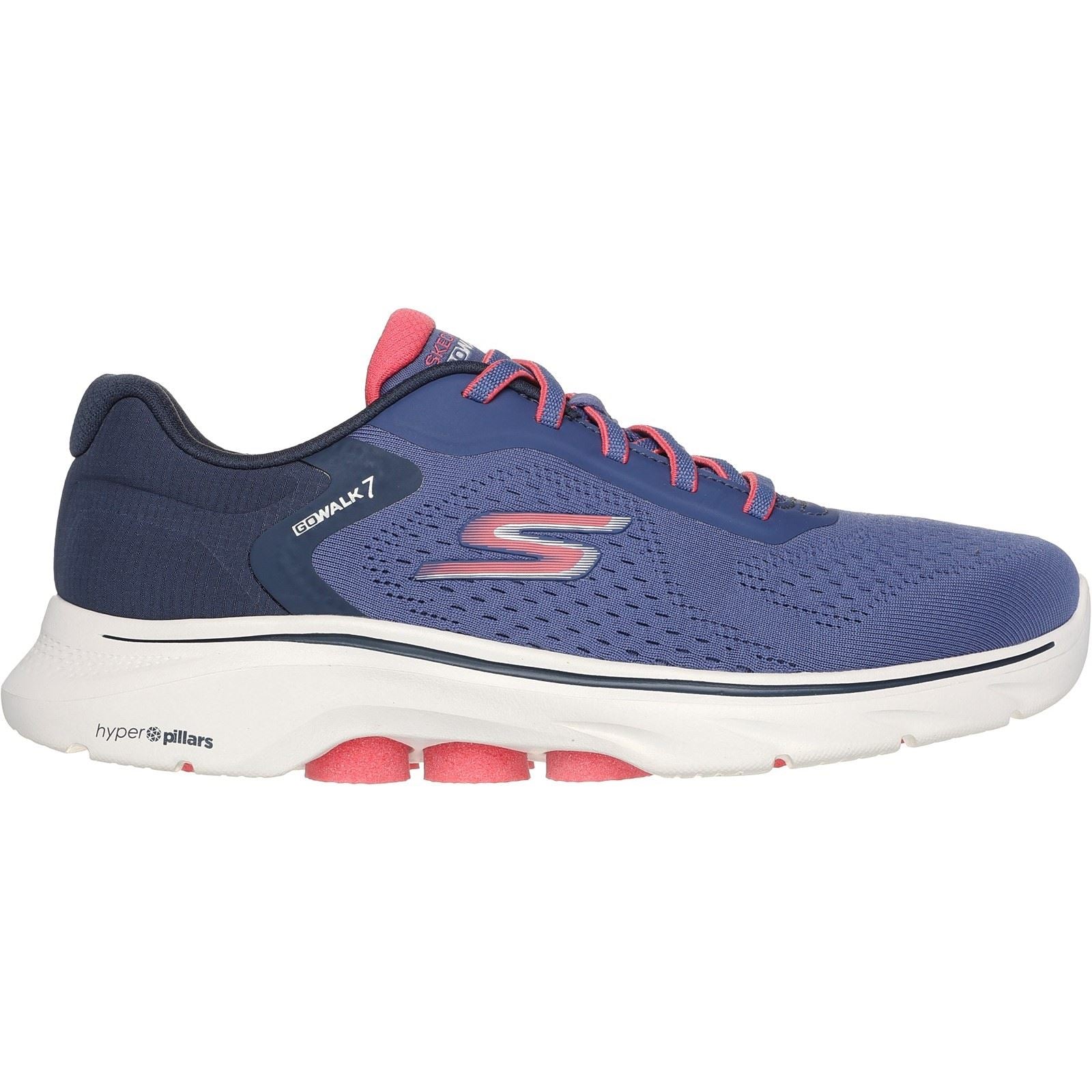 Skechers Women Trainers - GO WALK 7 - Cosmic Waves in 2 Colours, 3-8 - GAR125215