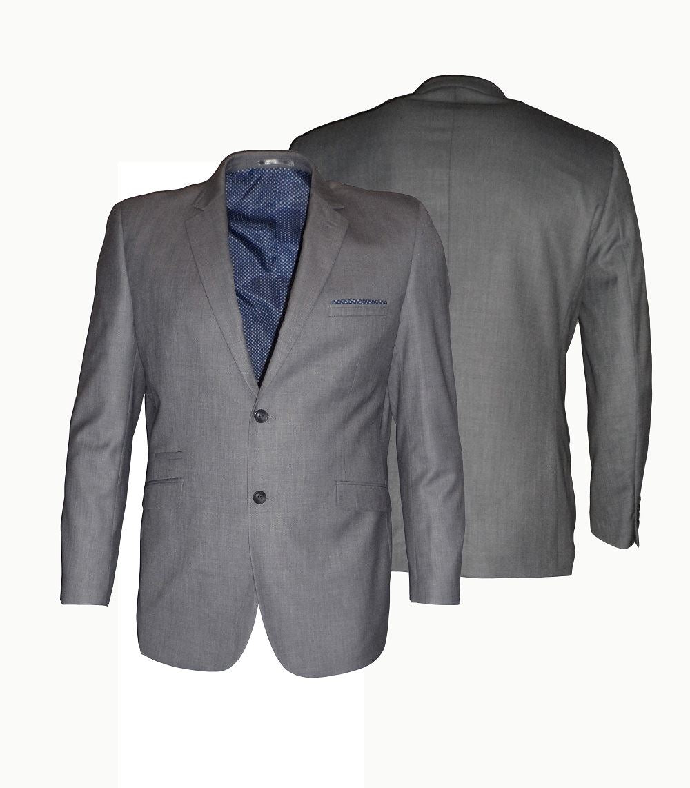 Voeut  Tailored Fit Suit Jacket Reegan in Grey Size 48 to 64