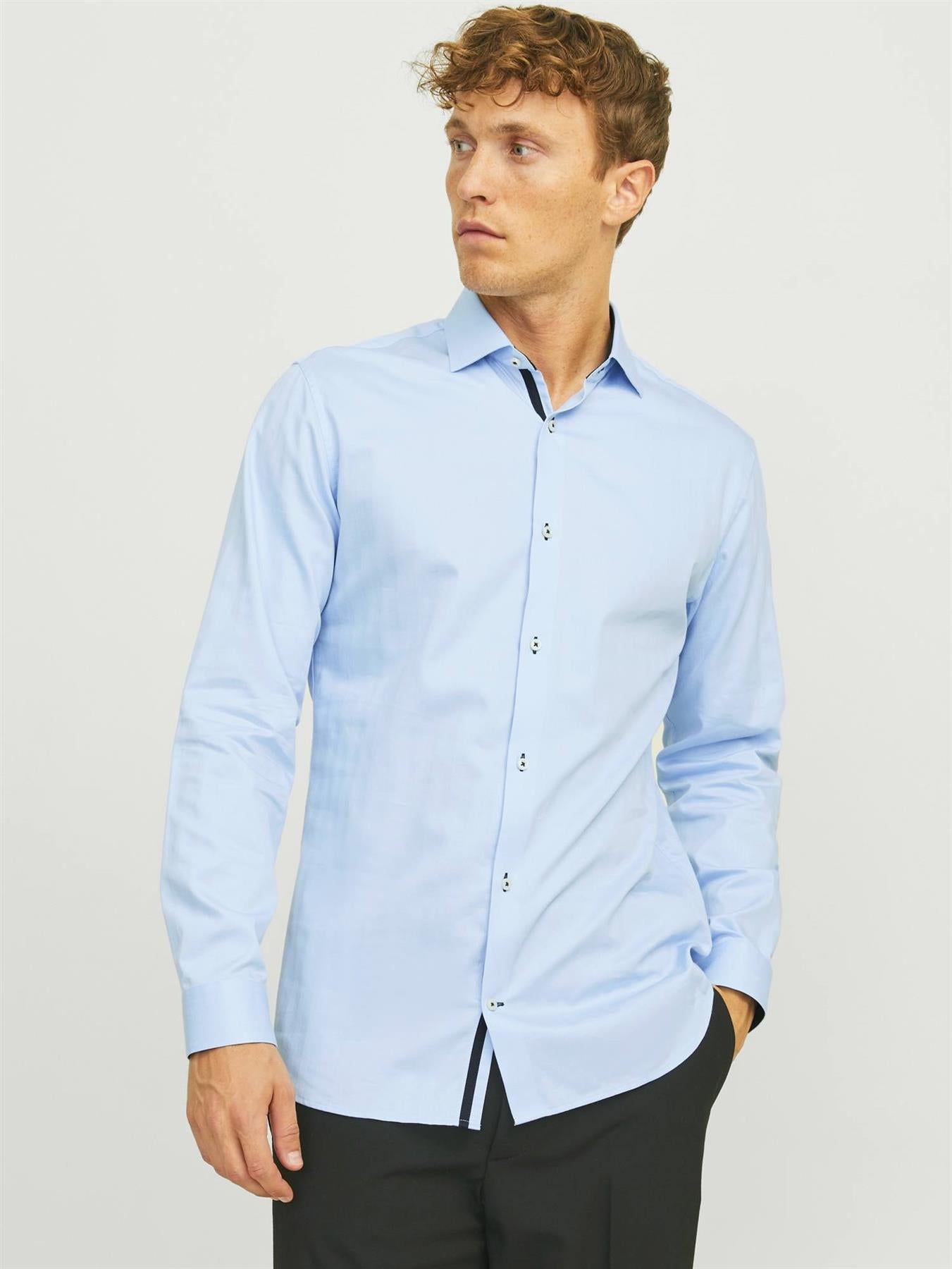 Jack & Jones Long Sleeves Shirt For Men (JPRBLAPARKER) in 6 Colours, L-XL
