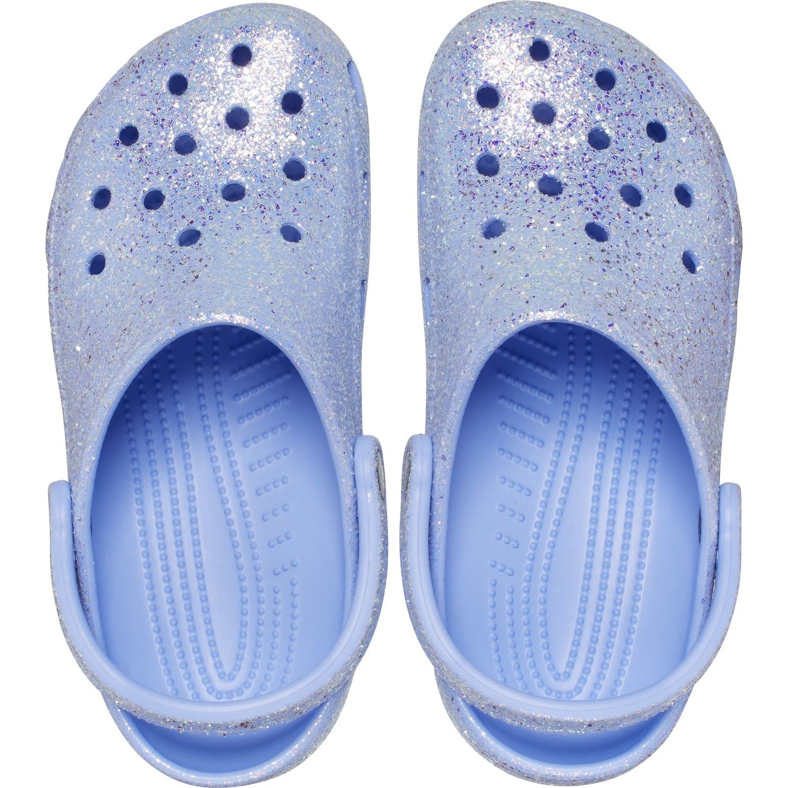 Crocs Unisex's Adult Classic Glitter Clog in 2 Colours, Sizes 4 to 8