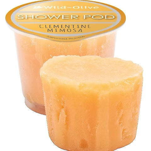 Wild Olive Shower Pods – Exfoliating & Nourishing Shower Steamer (Eco Friendly)