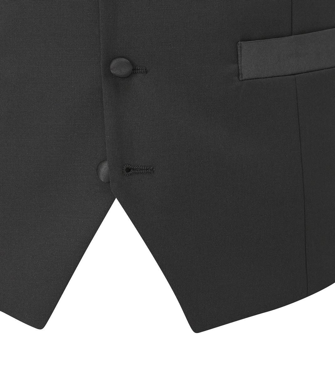 Skopes Latimer Dinner Suit Waistcoat For Men's in Black, 34R to 72R