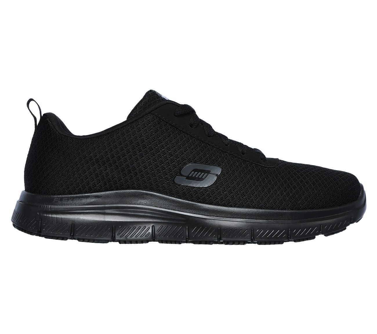 Skechers Flex Advantage - Bendon Sr Work Shoe Mens Occupational Footwear in Black