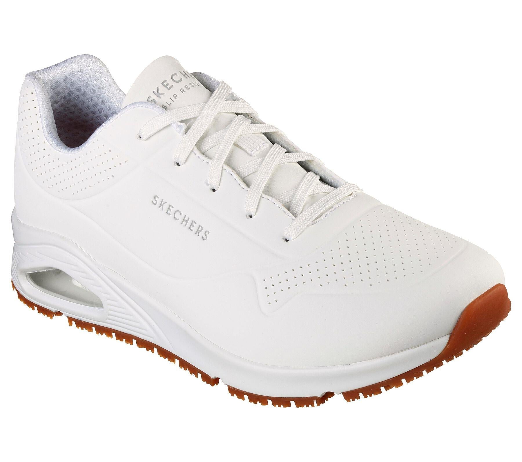 Skechers (200054EC) Men's Work Relaxed Fit: Uno SR - Sutal Shoes in 2 Colours 8 to 13
