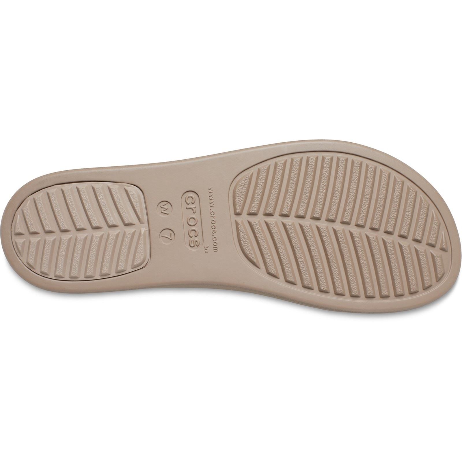 Crocs Women's Brooklyn Snake Low Wedge in Bone 4 to 8