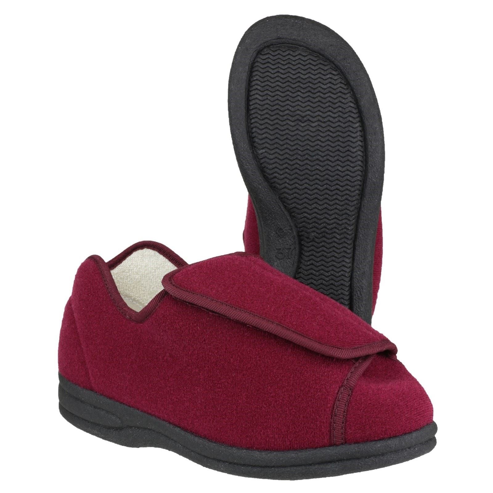 Mirak Women Slippers - Fife Touch Fastening in 2 Colours, 36-41