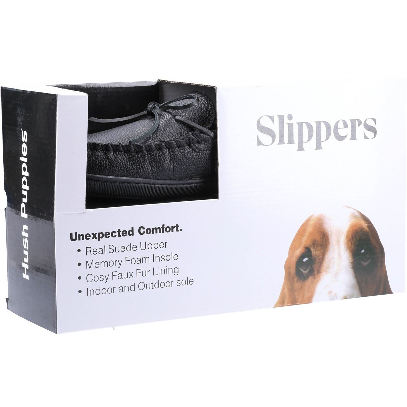 Hush Puppies Leather Classic Slippers For Men (Ace) in 3 Colours, 6-12