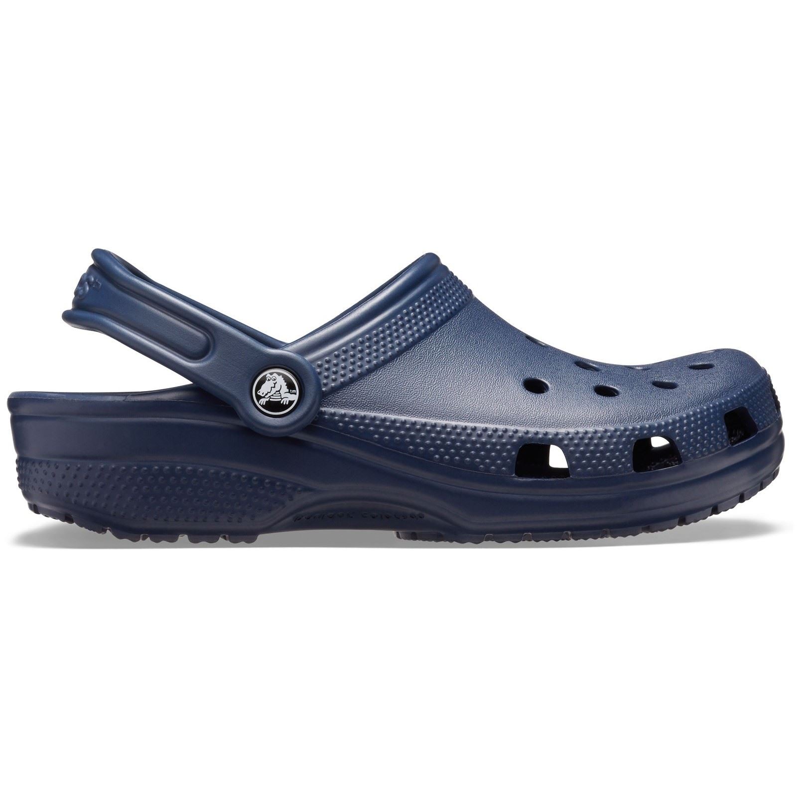 Crocs Unisex's Classic Clog in Navy 3 to 15