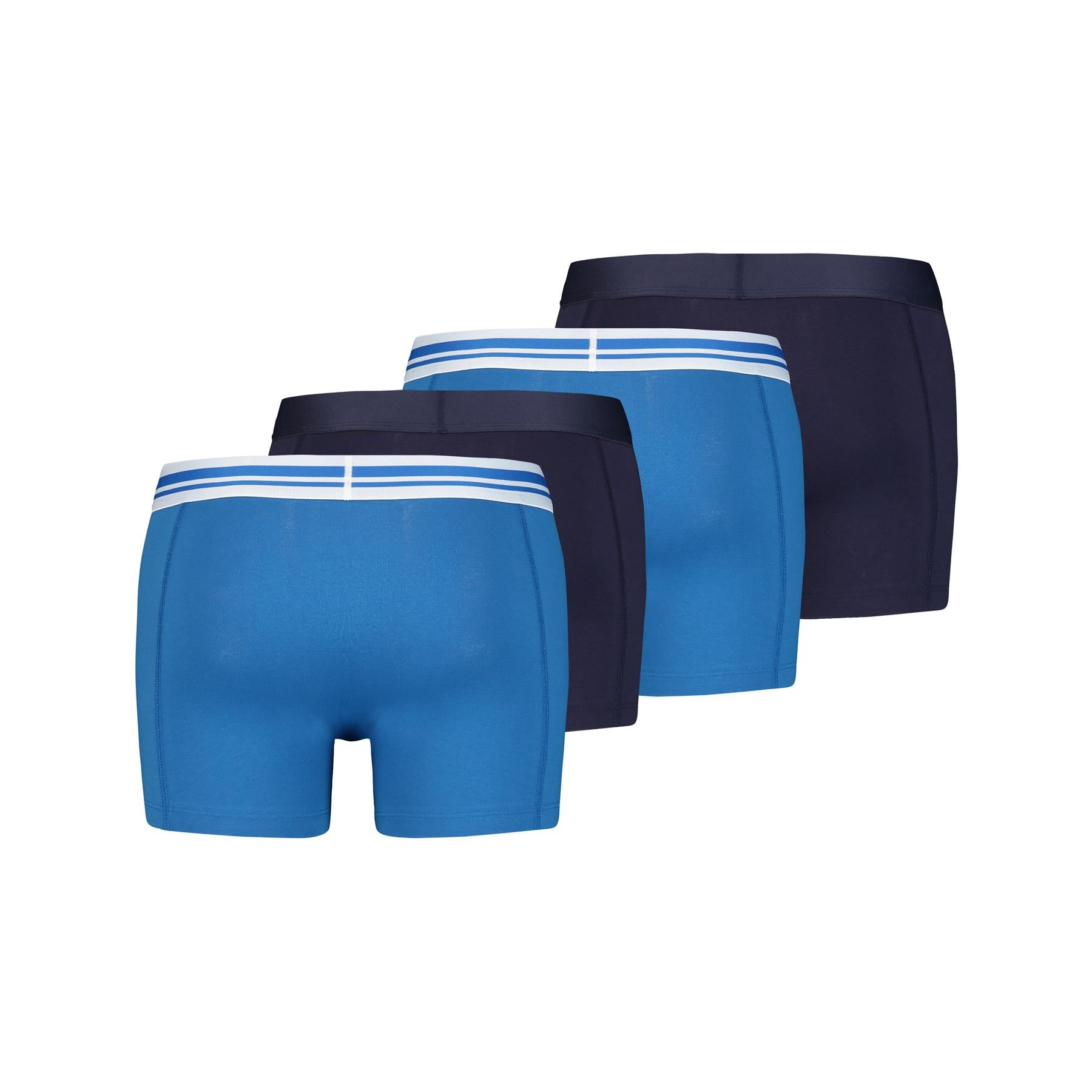 PUMA Men's Placed Logo Boxer Shorts Ecom in Pack of 4 in Small To XL