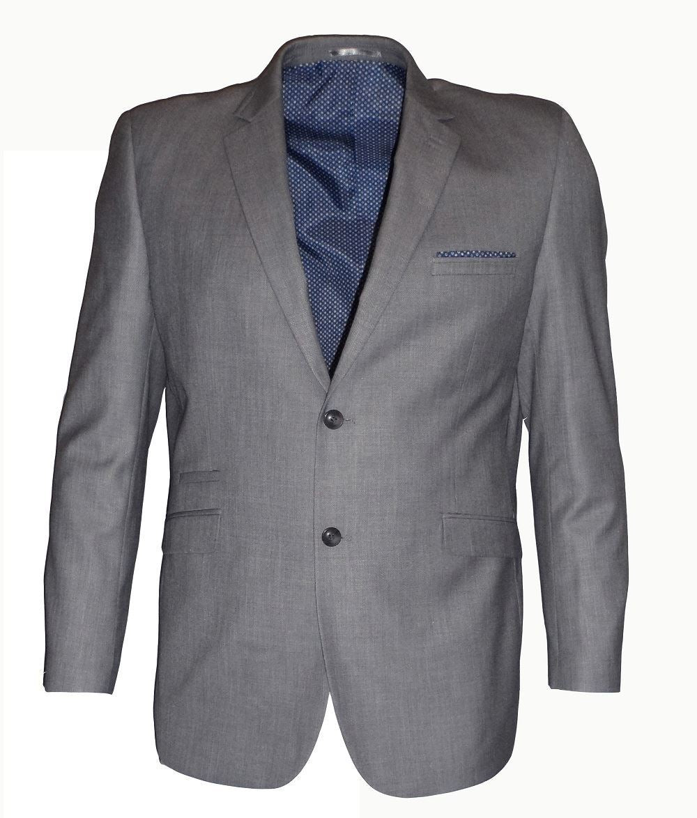 Voeut  Tailored Fit Suit Jacket Reegan in Grey Size 48 to 64
