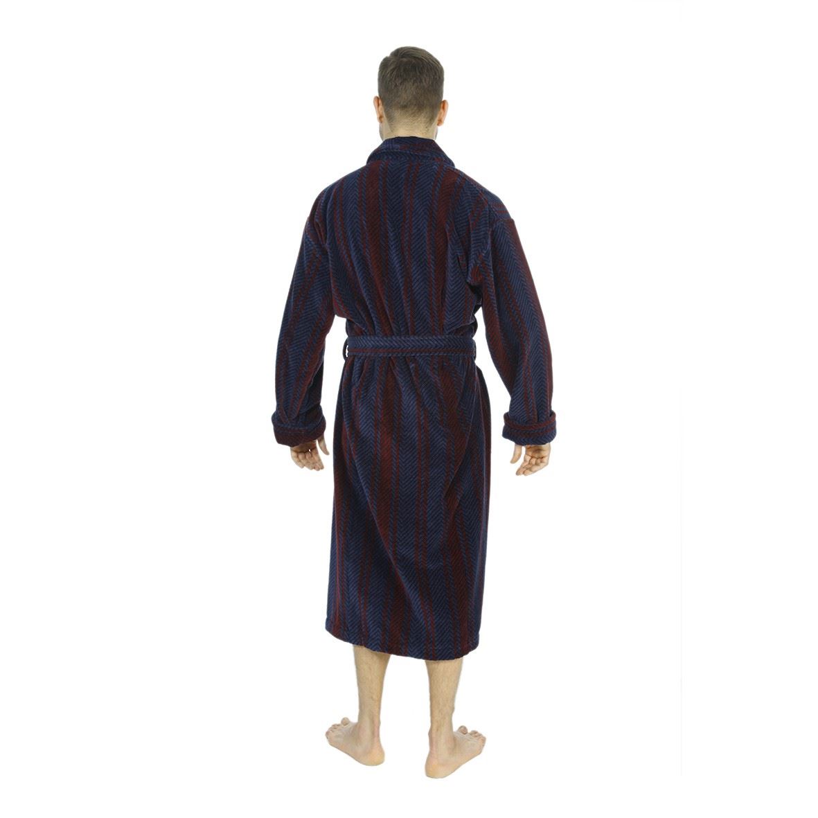 Mens Luxury Premium Egyptian Cotton 400 gsm Velour Gowns