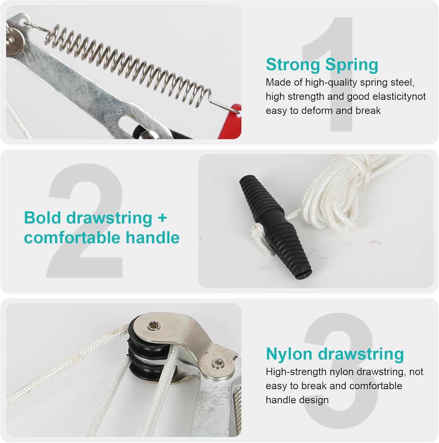 Tree Pole Pruner 8m Manual Pruning Saw with Scissors Gloves Maxant
