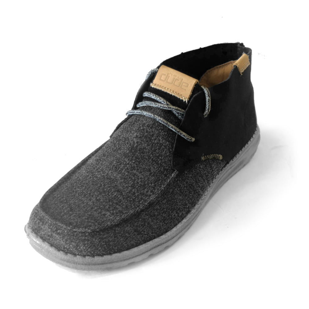 DUDE Shoes Mens Gorgon Chukka Boots, 2 Colour Options