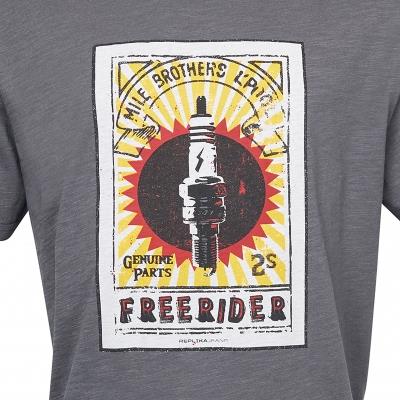 Replika Jeans Mens Big Size Printed Tee Shirt (11324B) XL-10XL, 2 Colours