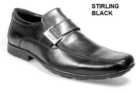 POD Mens Stirling Black Shoes