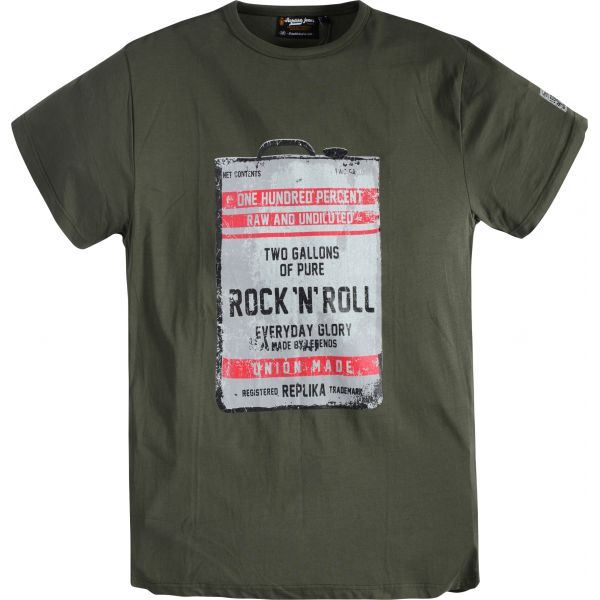 REPLIKA Pure Premium Cotton Printed Tee (63915) in Size 2XL to 8XL, 3 Colours Options