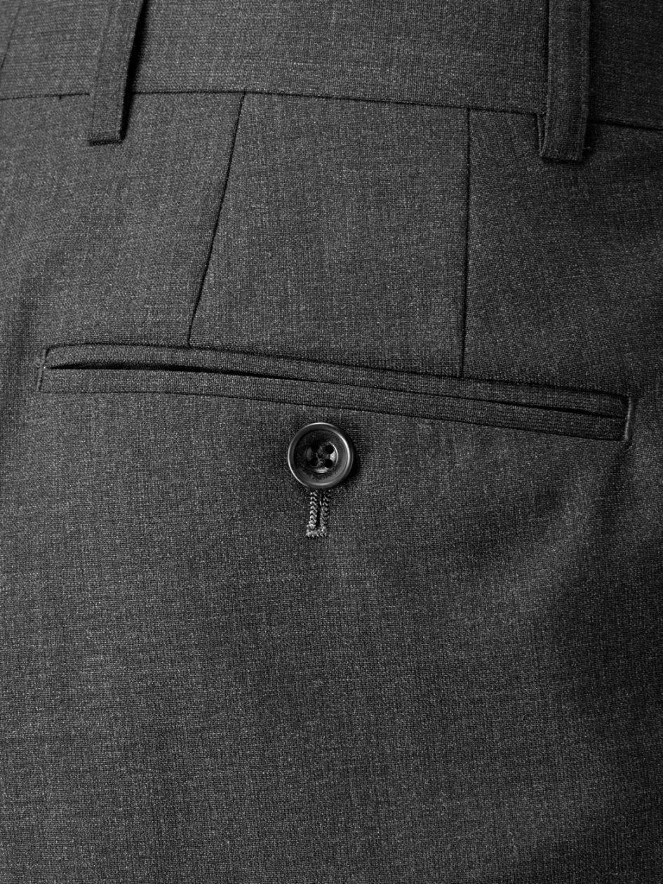 Skopes Men's Tailored Fit Darwin Trouser in Charcoal Waist 28 to 48, Insideleg 29,31,33