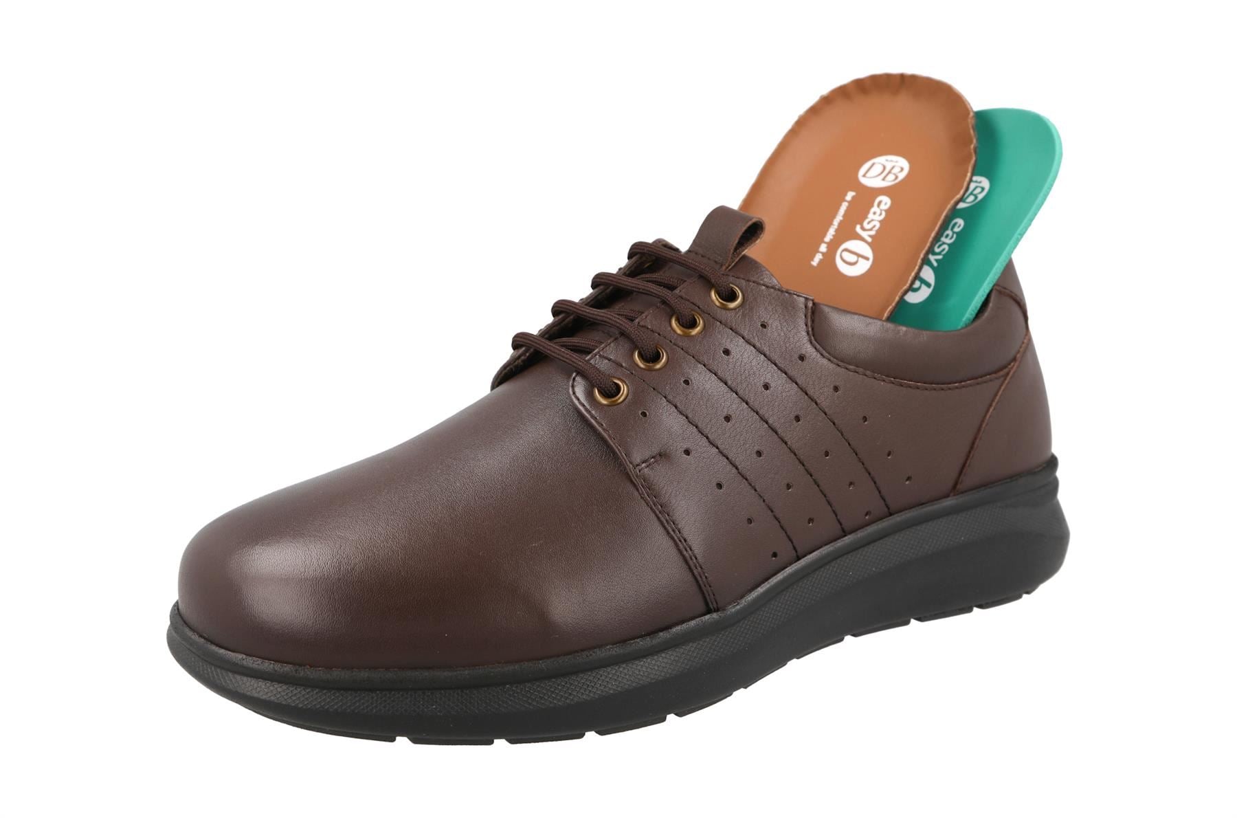 DB Patrick 6V Fit for Mens Shoes in 3 Colours, 6 to 14