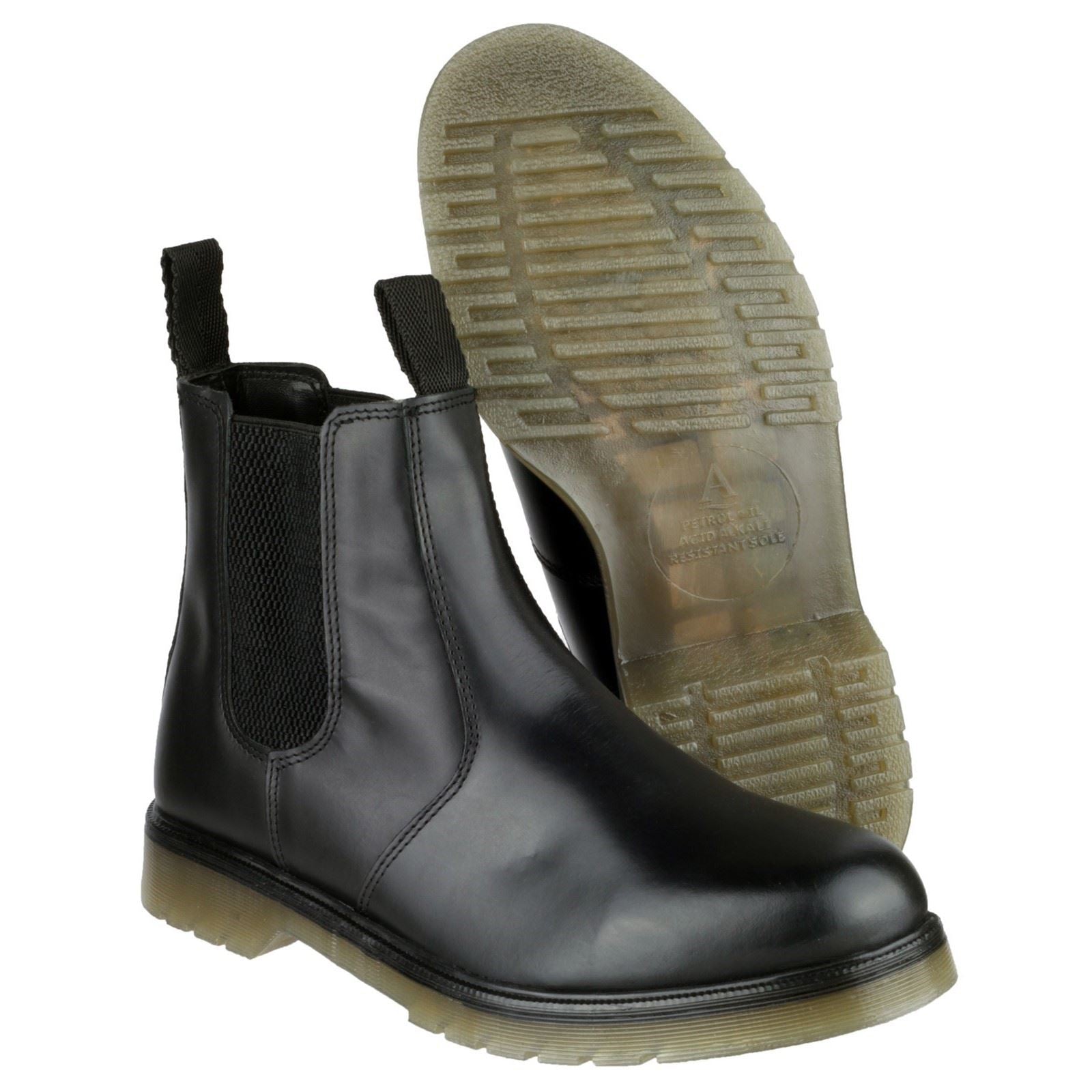 Amblers Mens Boots - Colchester Boot in Black, 6-13