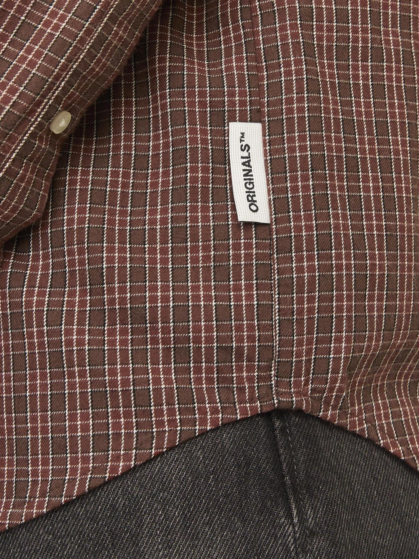 Jack & Jones Long Sleeves Check Shirt For Men (JORROBB) in 2 Colours, L-XL