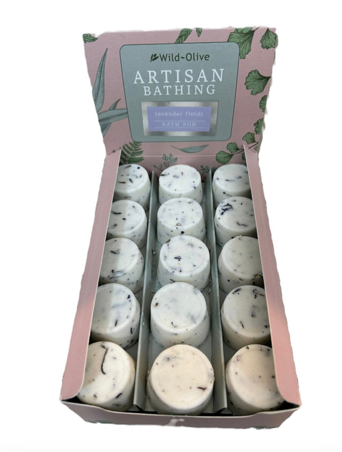 Wild Olive Bath Pods – Handmade Essential Oil Bath Fizzers