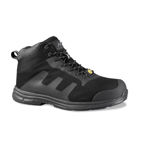 Rock Fall RF120 TeslaDRI ESD Safety Boot in 3 to 16, Black