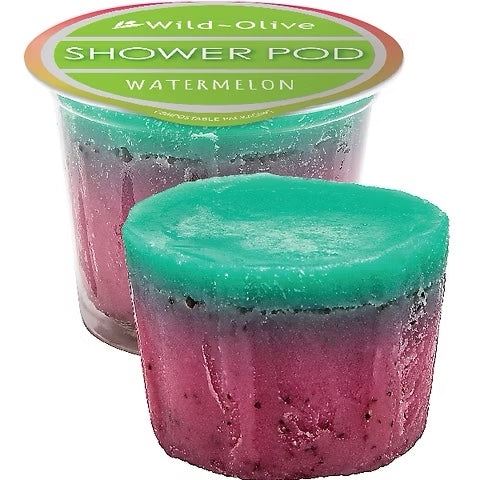 Wild Olive Shower Pods – Exfoliating & Nourishing Shower Steamer (Eco Friendly)