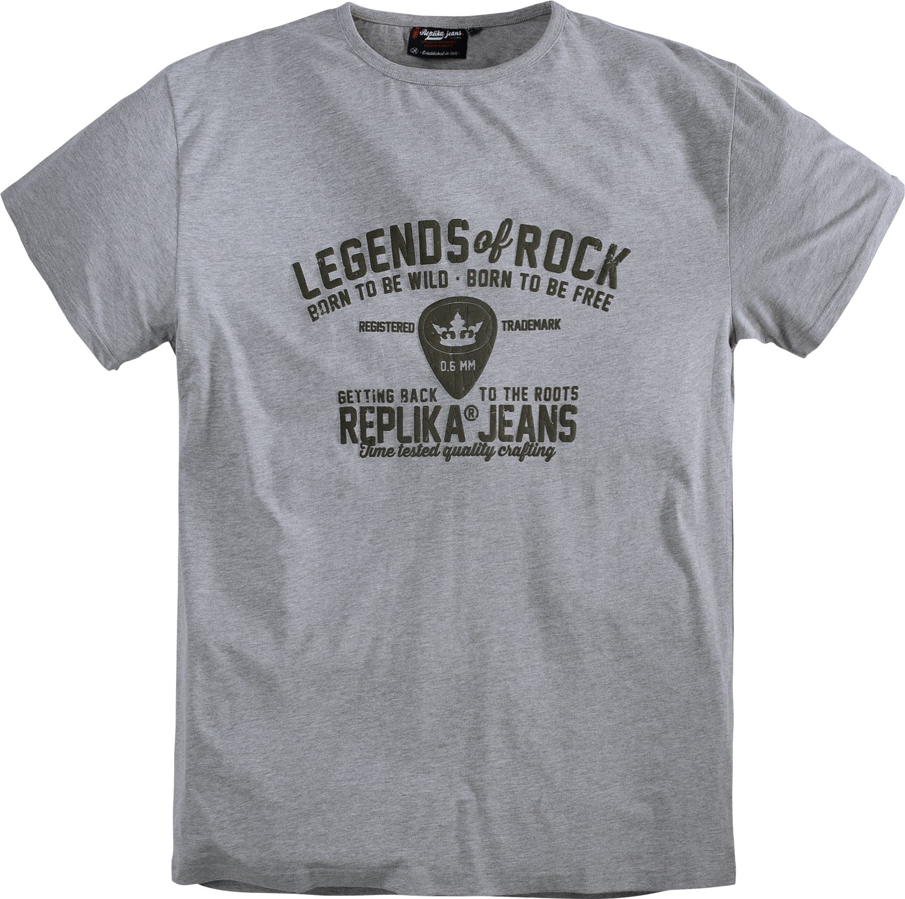 REPLIKA Pure Premium Cotton Printed Tee Shirt "63914" 2xl-8xl