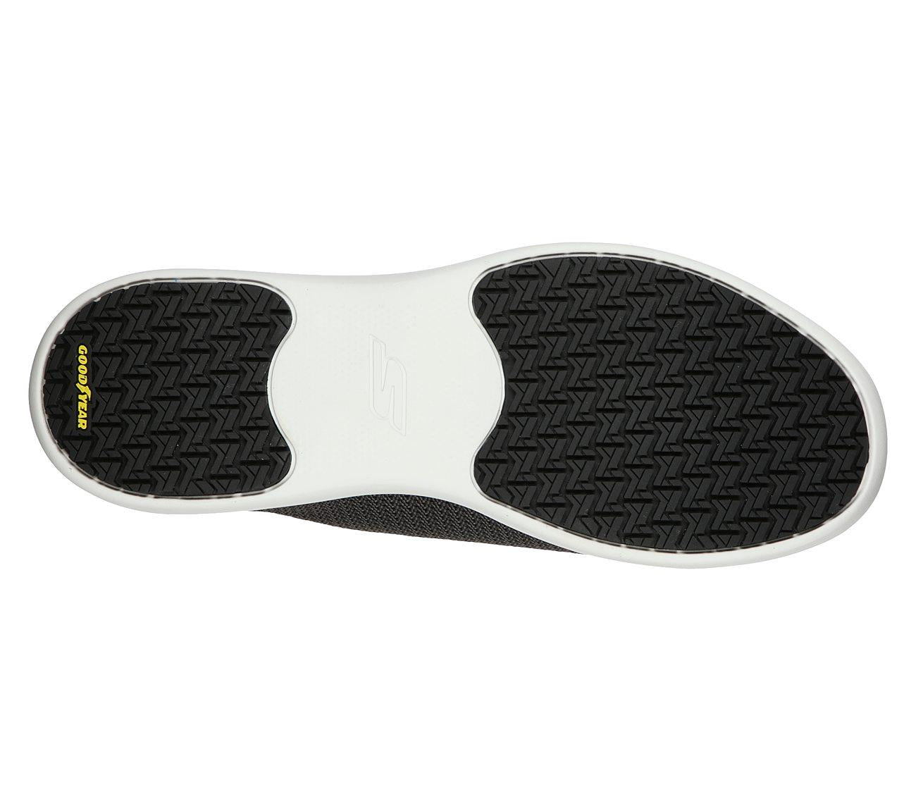 SKECHERS Men's GOwalk Stability - Progress shoe in Black/Blue