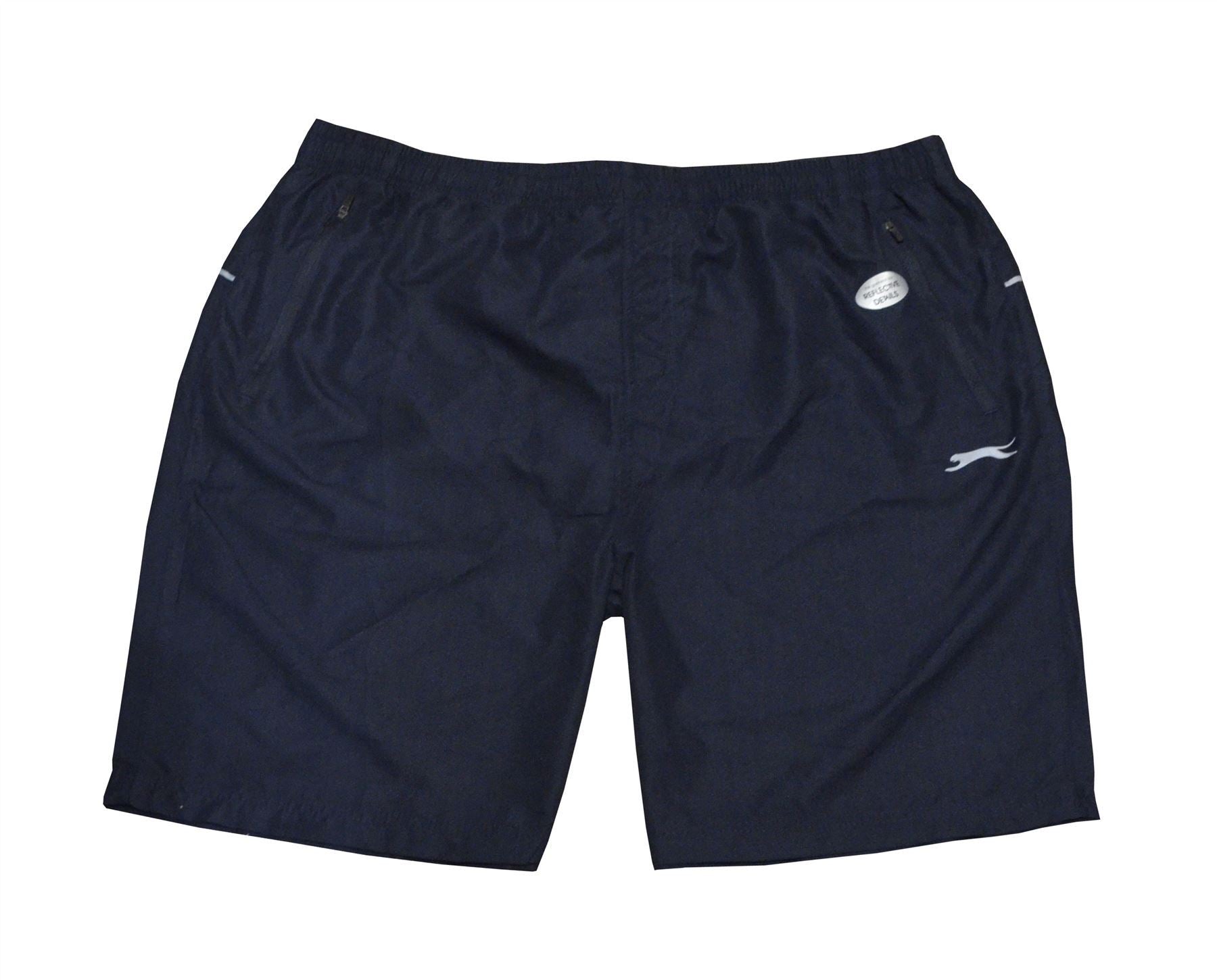 Slazenger Men's Sports/Beach Shorts (Jennings) With Reflective Details in Size 2XL to 5XL, 2 Color Options