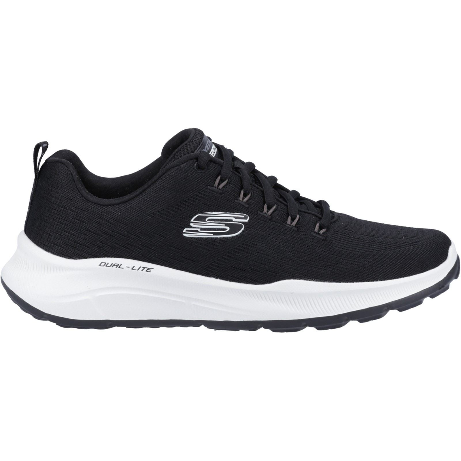 Skechers (GAR232519) Men's Equalizer 5.0 Trainers in Black/White 6 to 12