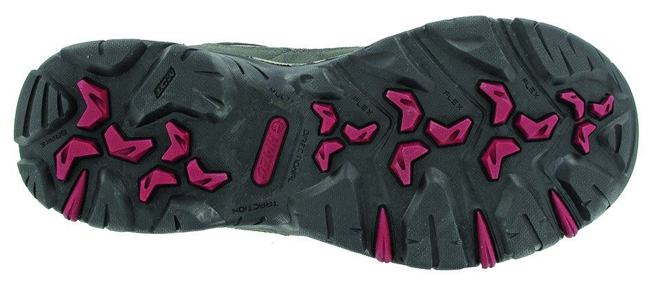 HI TECH CONDOR WATERPROOF BOOTS IN BLACK/GREY/RED IN SIZE UK7 EU(40) TO UK16 (EU50)