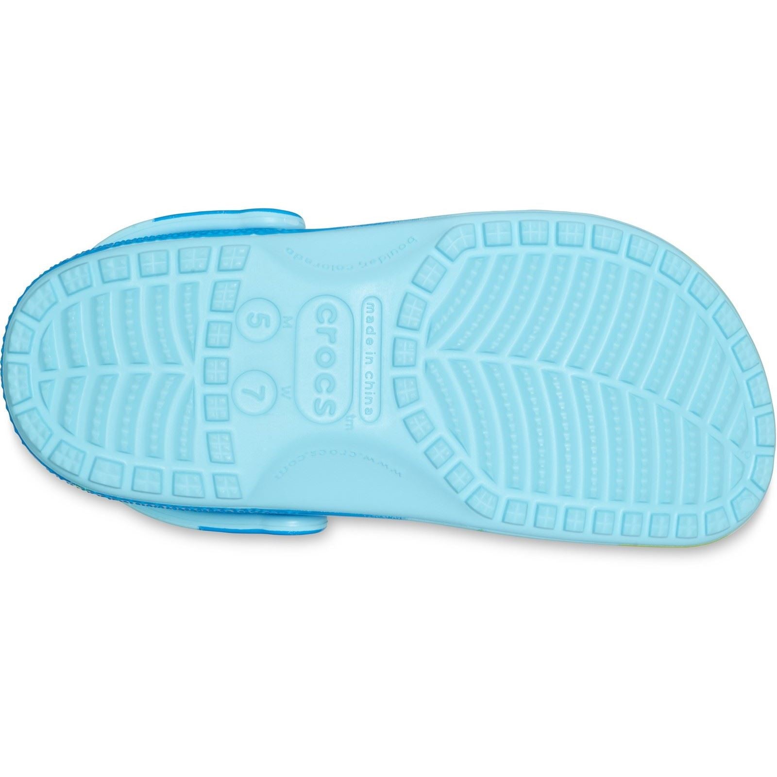 Crocs Unisex's Adult Classic Ombre Clog in 2 Colours, Sizes 4 to 8