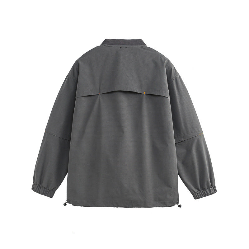 Contrast Color 3-in-1 Functional Sweater