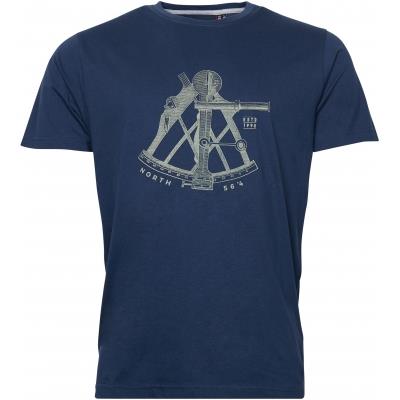 North 56*4 Mens Big Size Printed Tee Shirt (11103B) 2XL-8XL, 2 Colours