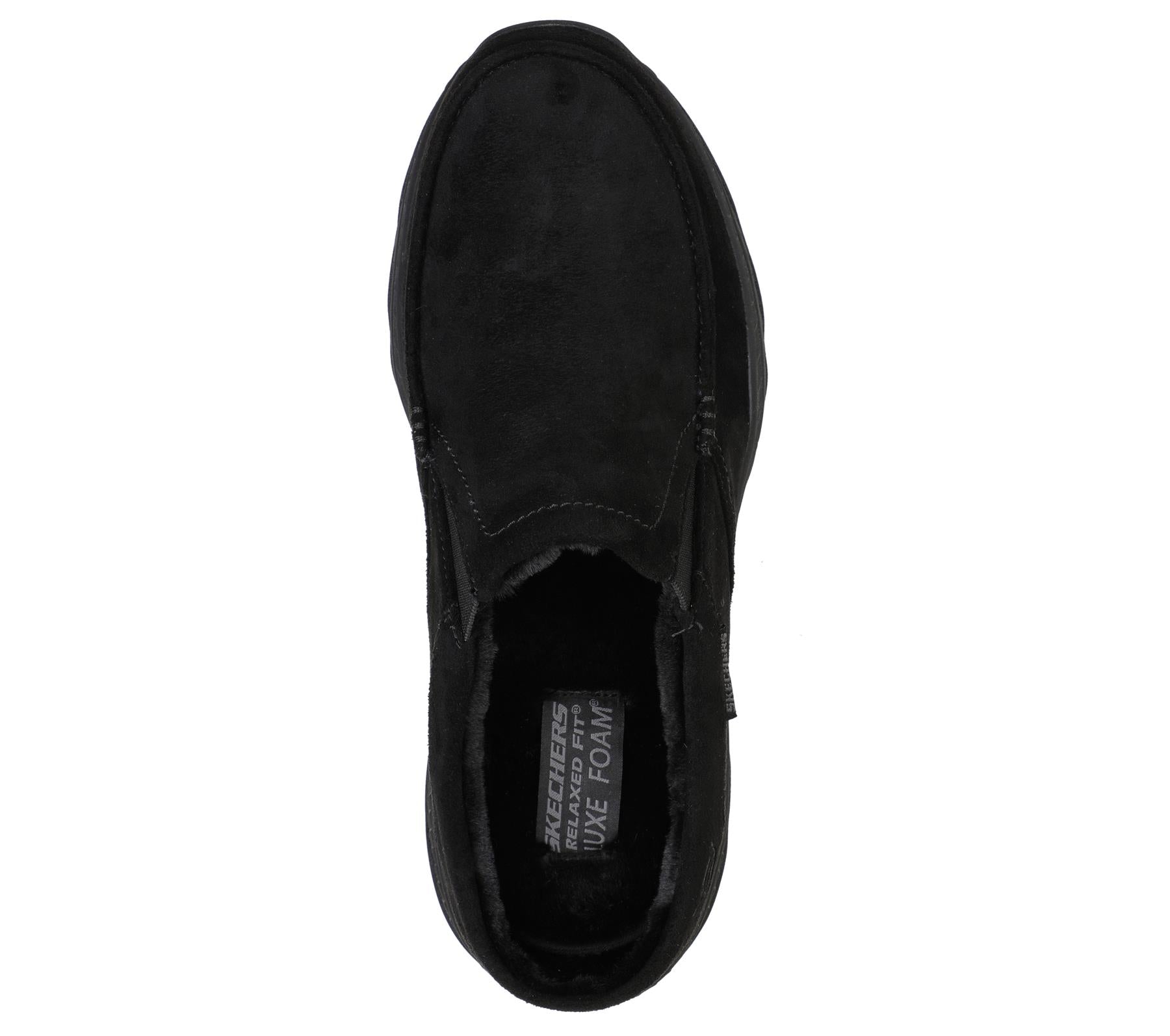 Skechers Men's Creston Fernley Sneaker Shoes in Black in Size UK6 to UK13