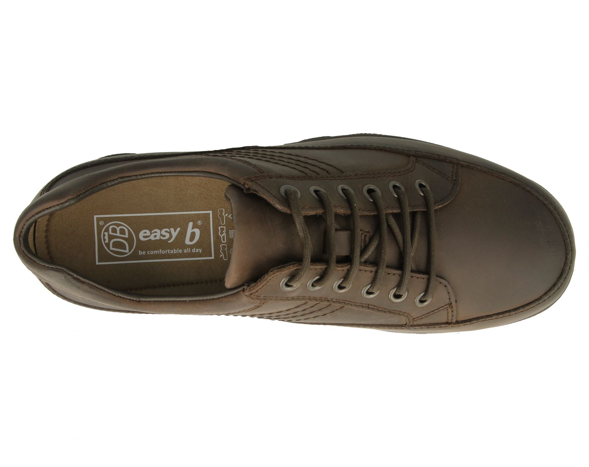 DB Shoes Men's Istanbul Sturdy Shoes 2V Fit Size 7 to 14