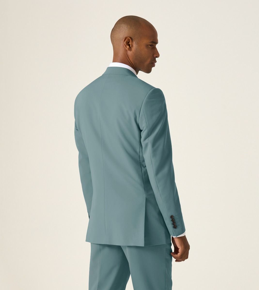 Skopes Tailored Fit Beckett Suit Jacket For Men in Mint Green, 36S-62L